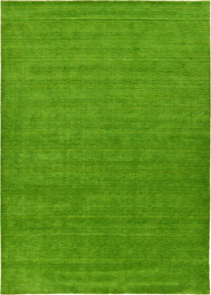 9' 10 x 13' Hand Knotted Solid Gabbeh Wool Rug