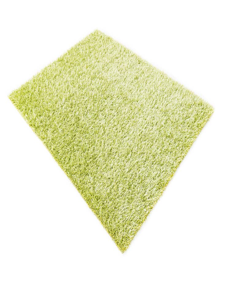 Detail image of 5' x 6' 6  Hand Knotted Solid Shag Rug