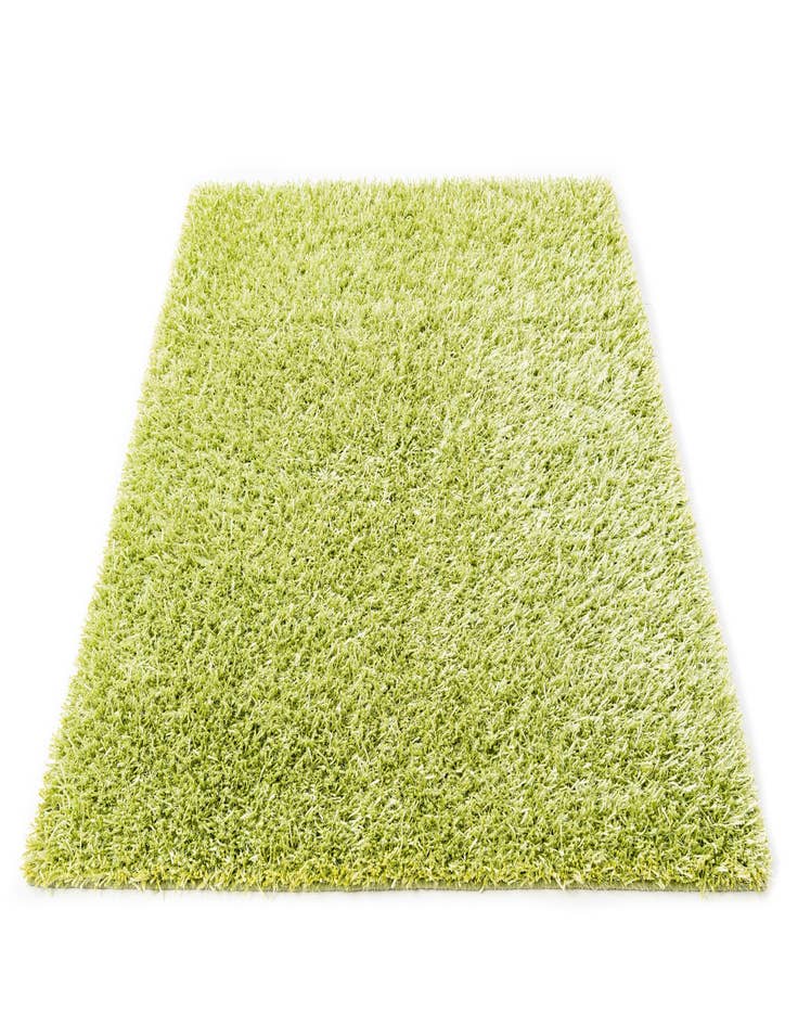 Detail image of 5' x 6' 6  Hand Knotted Solid Shag Rug