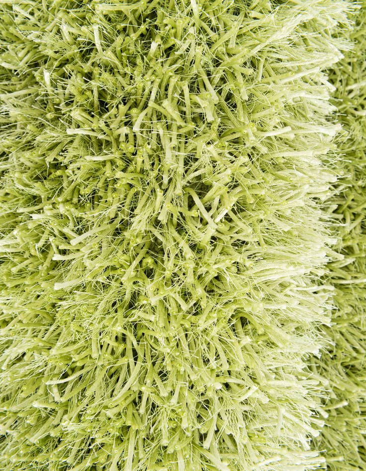 Detail image of 5' x 6' 6  Hand Knotted Solid Shag Rug