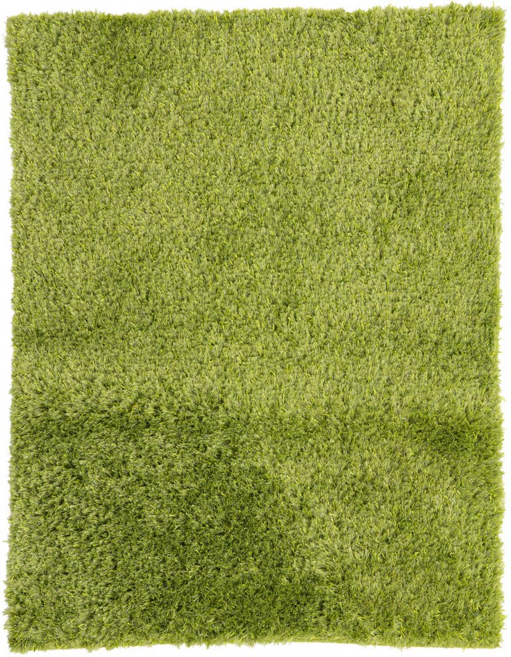 Detail image of 5' x 6' 5  Hand Knotted Solid Shag Oriental Rug