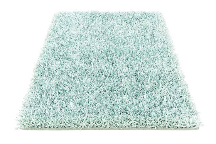 Detail image of 3' x 5' 5 Hand Knotted Solid Shag Oriental Rug