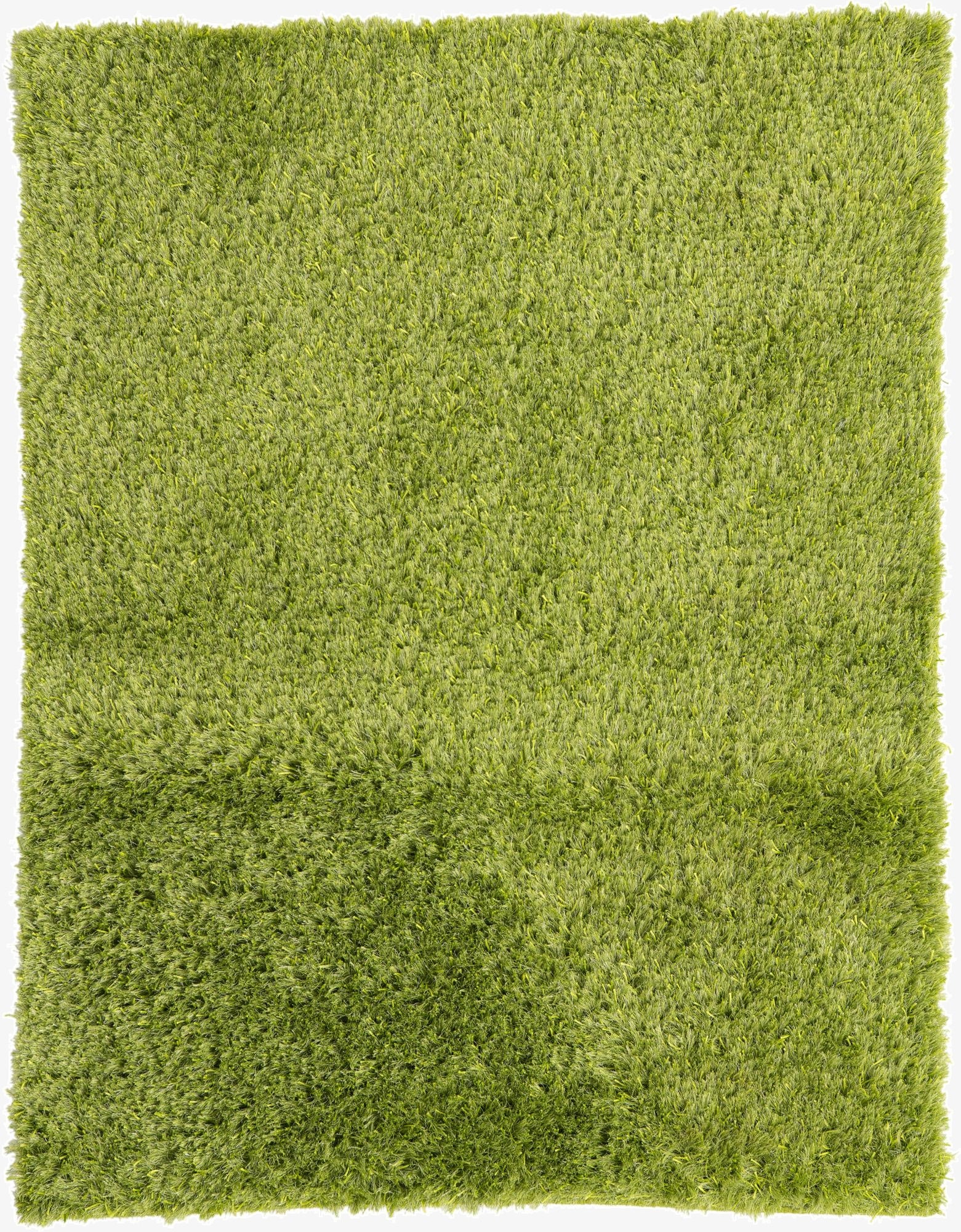 152cm x 195cm  Hand Knotted Solid Shag Oriental Alfombra