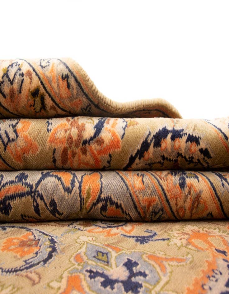 Detail image of 9' 7 x 13' 2 Hand Knotted Tabriz Persian Wool Rug