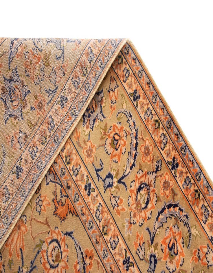 Detail image of 9' 7 x 13' 2 Hand Knotted Tabriz Persian Wool Rug