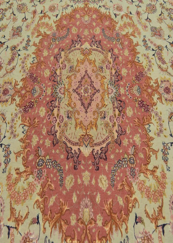 9' 10 x 13' Hand Knotted Tabriz Persian Rug