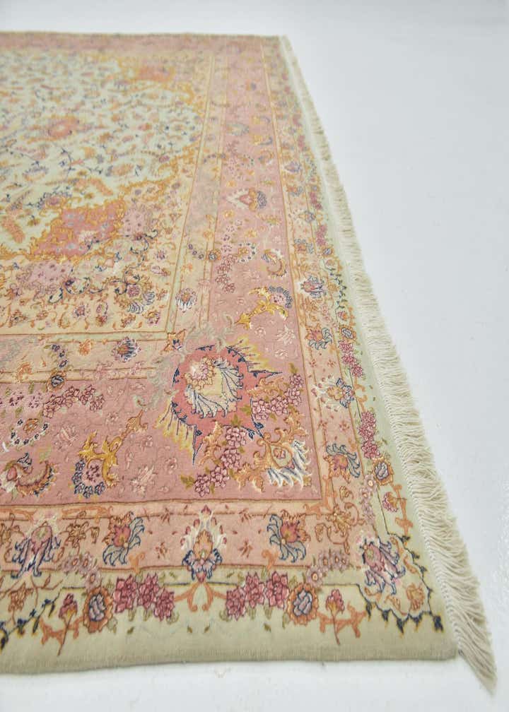 9' 10 x 13' Hand Knotted Tabriz Persian Rug