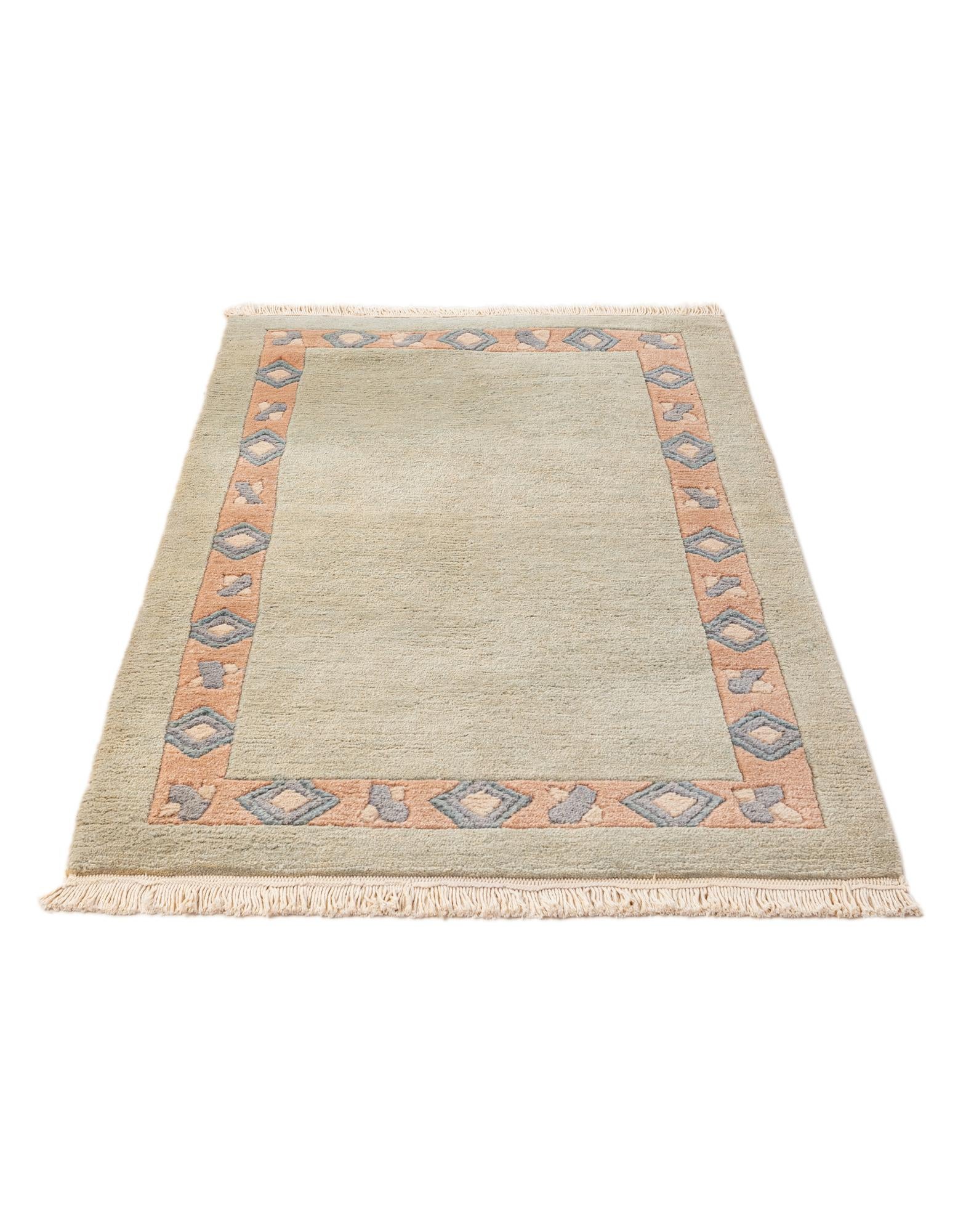 75cm x 130cm anudado a mano Tibet Alfombra Lana