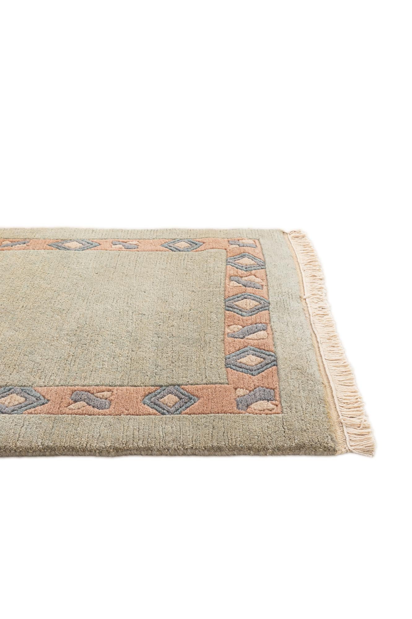 75cm x 130cm anudado a mano Tibet Alfombra Lana