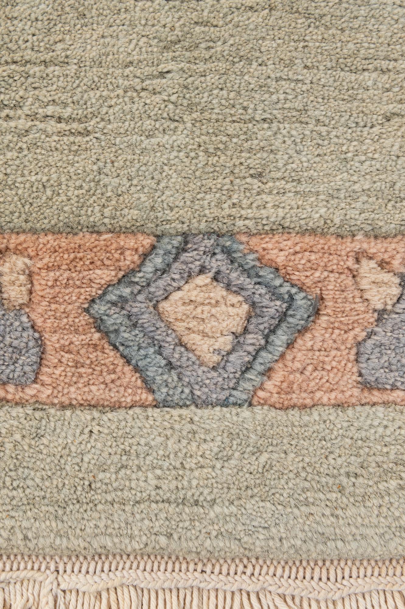 75cm x 130cm anudado a mano Tibet Alfombra Lana