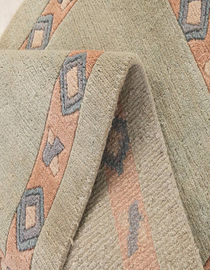 Detail image of 2' 6 x 4' 4  Hand Knotted Tibet Wool Rug