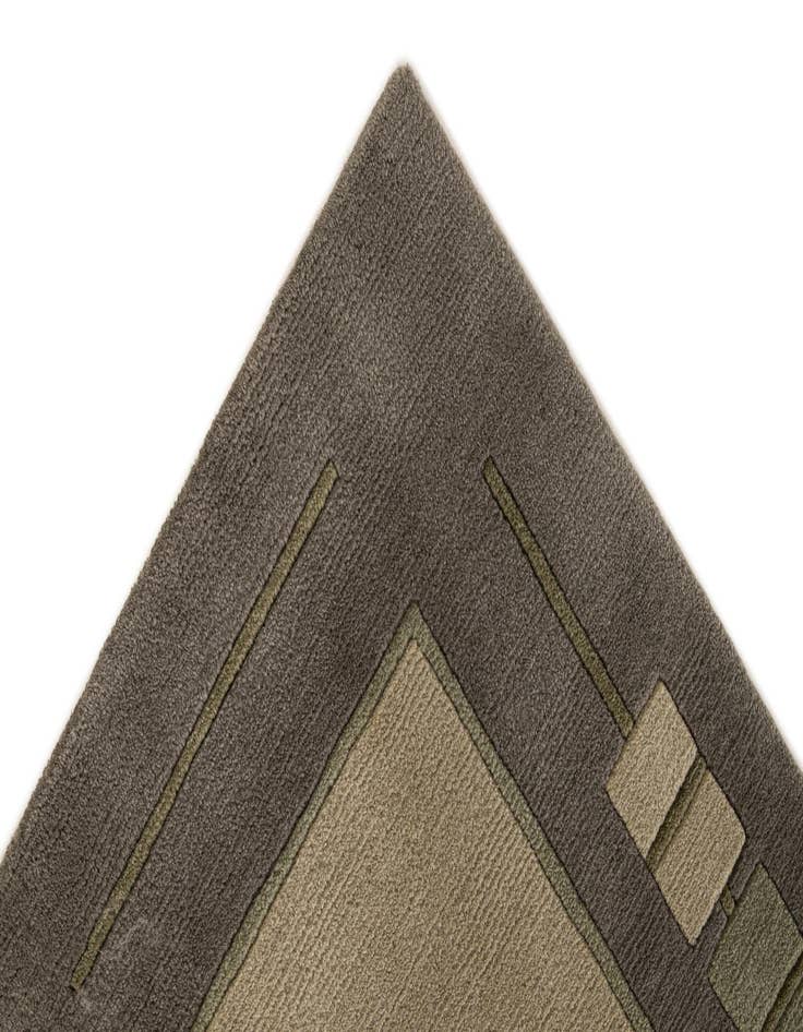 Detail image of 6' 7 x 8' 2  Hand Knotted Tibet Wool Rug