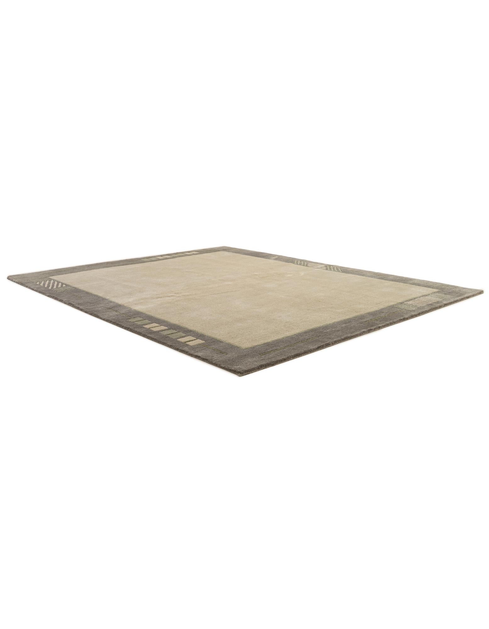 6' 7 x 8' 2 Hand Knotted Tibet Wool Rug