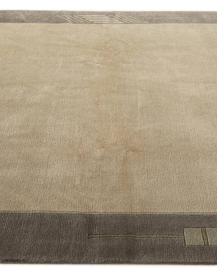 Detail image of 6' 7 x 8' 2  Hand Knotted Tibet Wool Rug