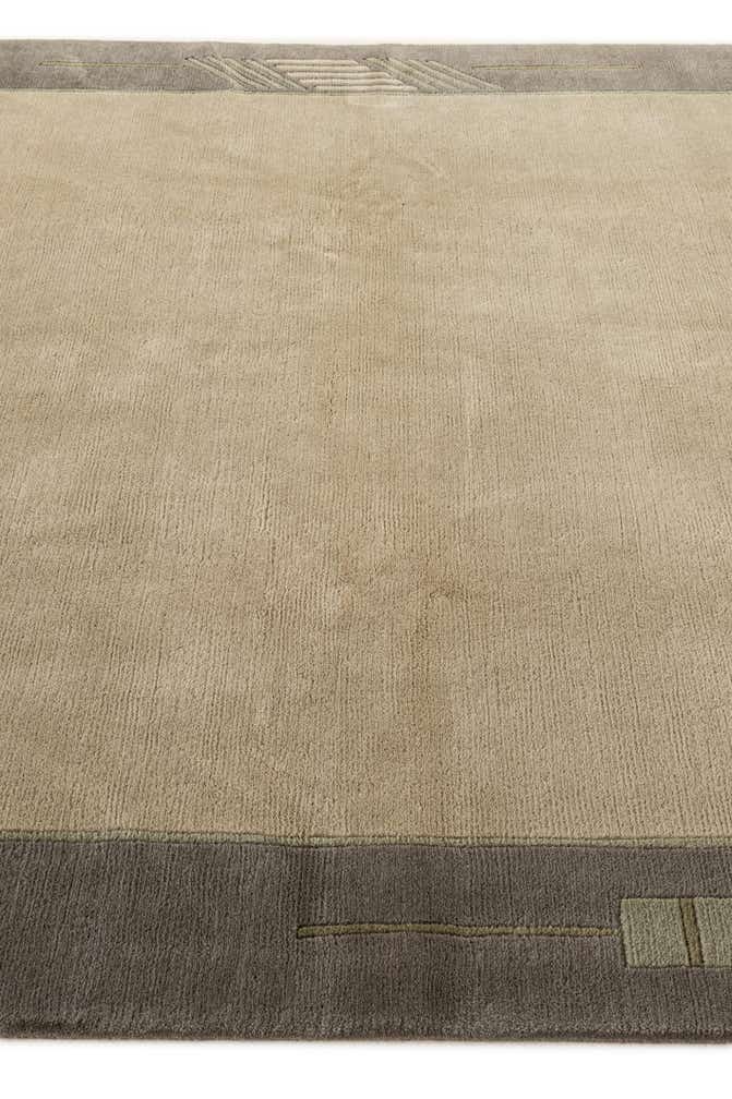 6' 7 x 8' 2 Hand Knotted Tibet Wool Rug