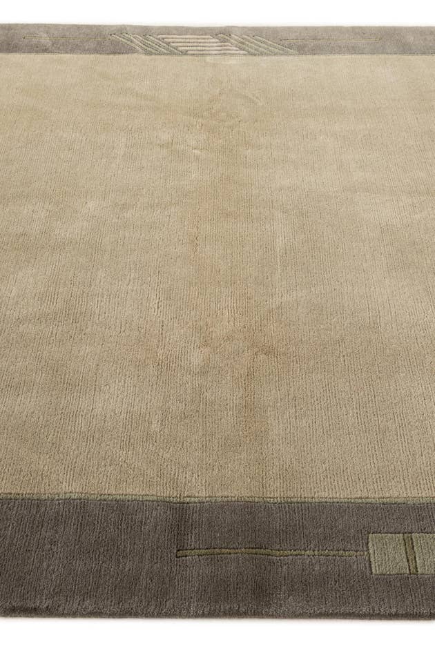 Detail image of 6' 7 x 8' 2 Hand Knotted Tibet Wool Rug