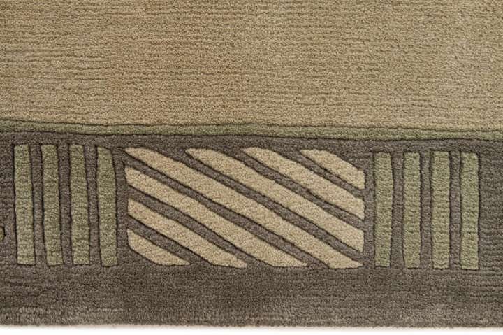 6' 7 x 8' 2 Hand Knotted Tibet Wool Rug