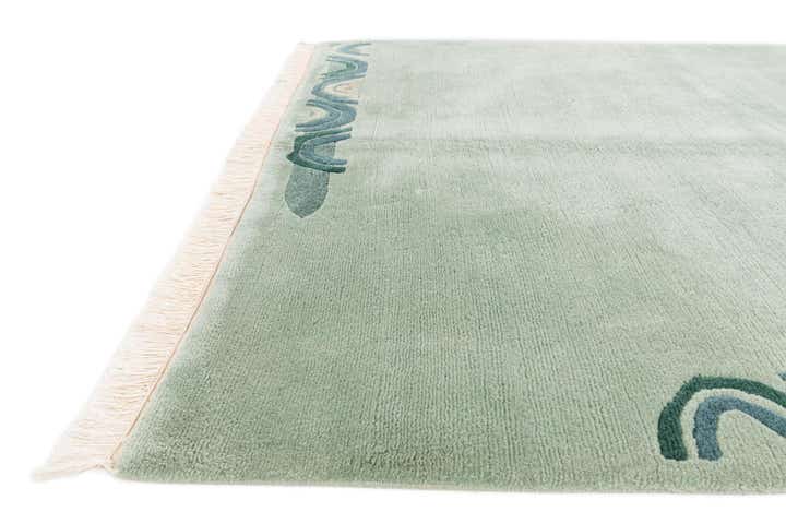 5' 5 x 7' 6 Hand Knotted Tibet Wool Rug
