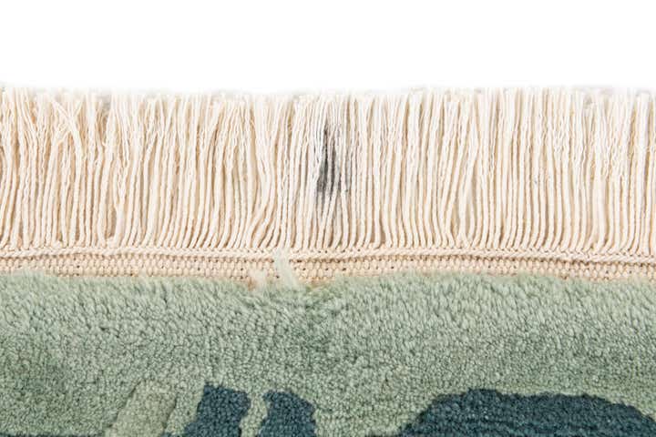 5' 5 x 7' 6 Hand Knotted Tibet Wool Rug