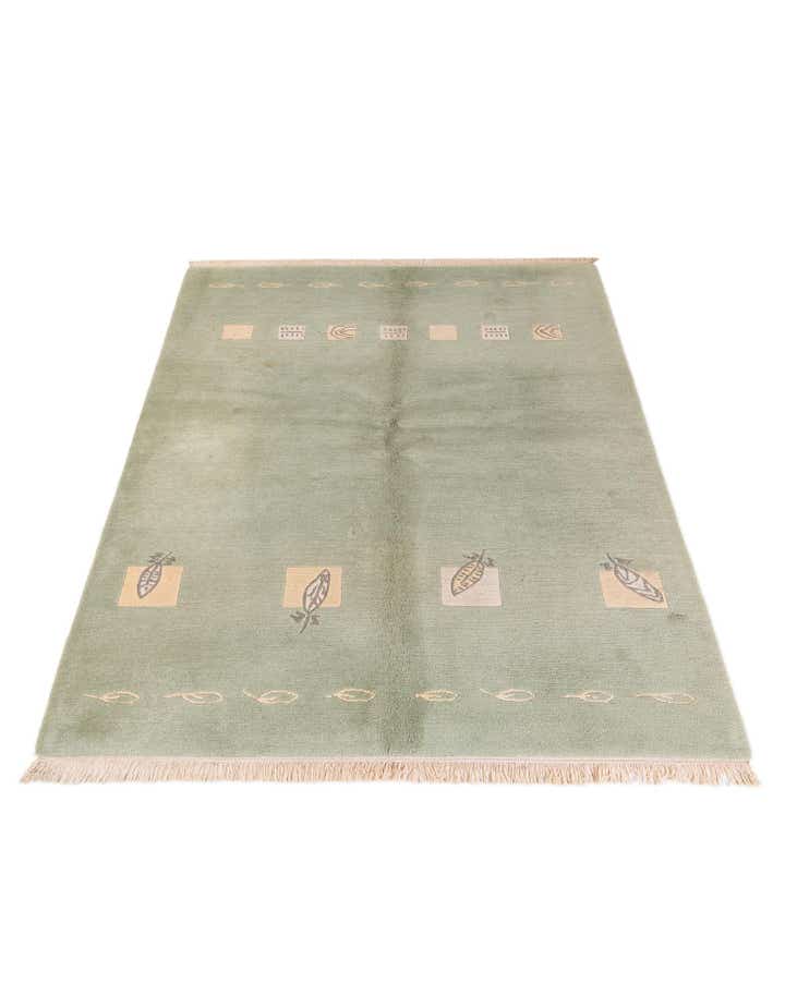 5' 9 x 7' 9 Hand Knotted Tibet Wool Rug