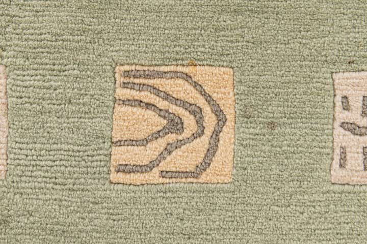 5' 9 x 7' 9 Hand Knotted Tibet Wool Rug