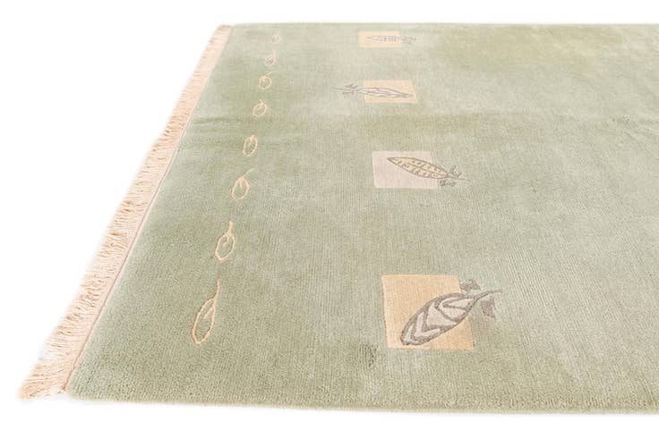 Detail image of 5' 9 x 7' 9 Hand Knotted Tibet Wool Rug