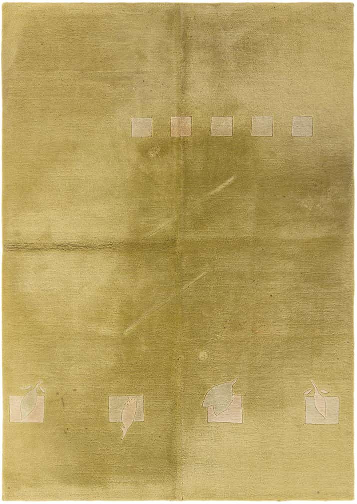 5' 8 x 7' 10 Hand Knotted Tibet Wool Rug