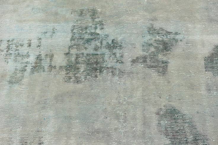 Detail image of 3' 8 x 5' Hand Knotted Ultra Vintage Persian Wool Rug