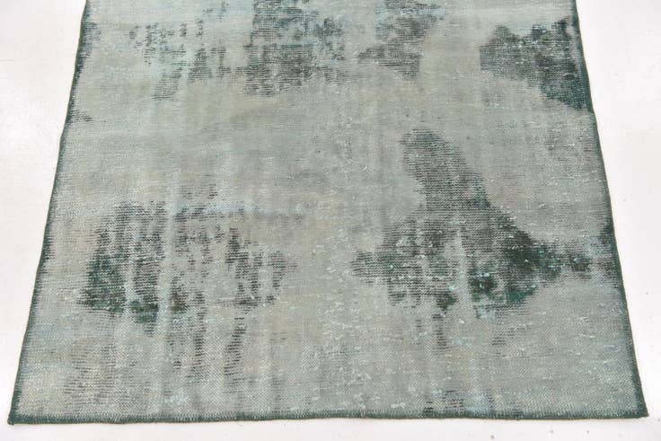 Detail image of 3' 8 x 5' Hand Knotted Ultra Vintage Persian Wool Rug