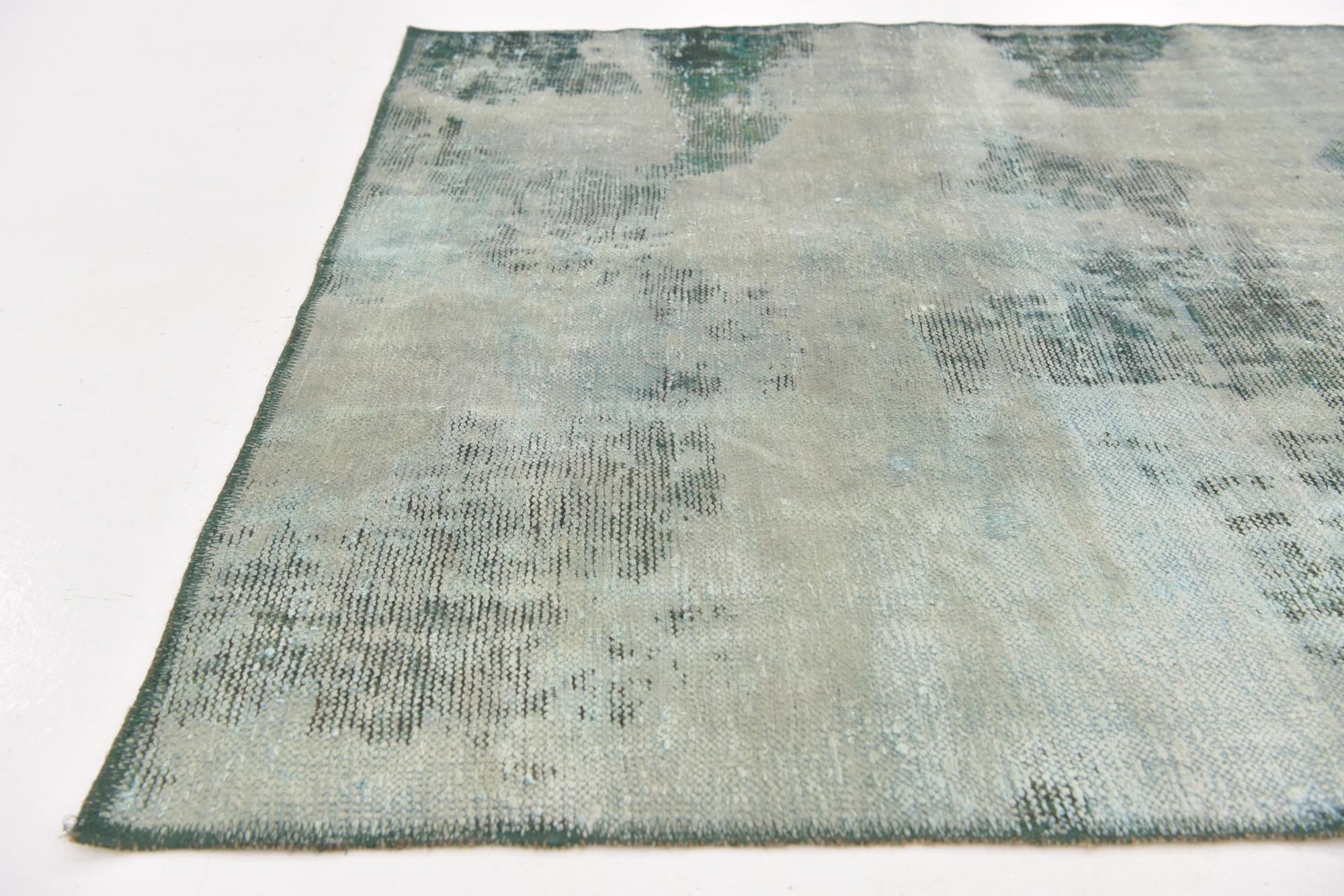 3' 8 x 5' Hand Knotted Ultra Vintage Persian Wool Rug