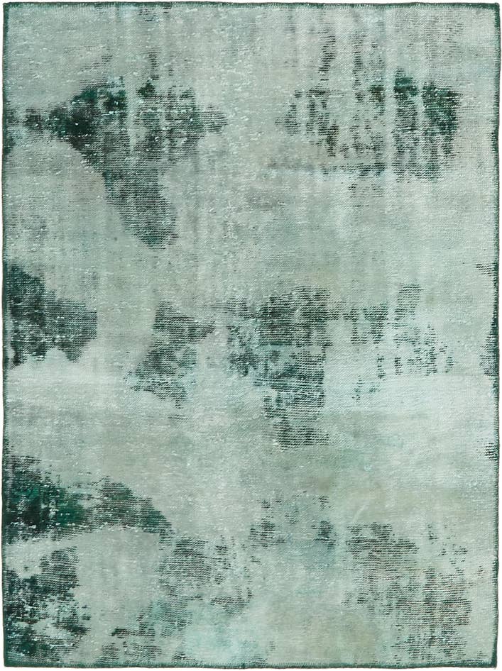 Detail image of 3' 8 x 5' Hand Knotted Ultra Vintage Persian Wool Rug