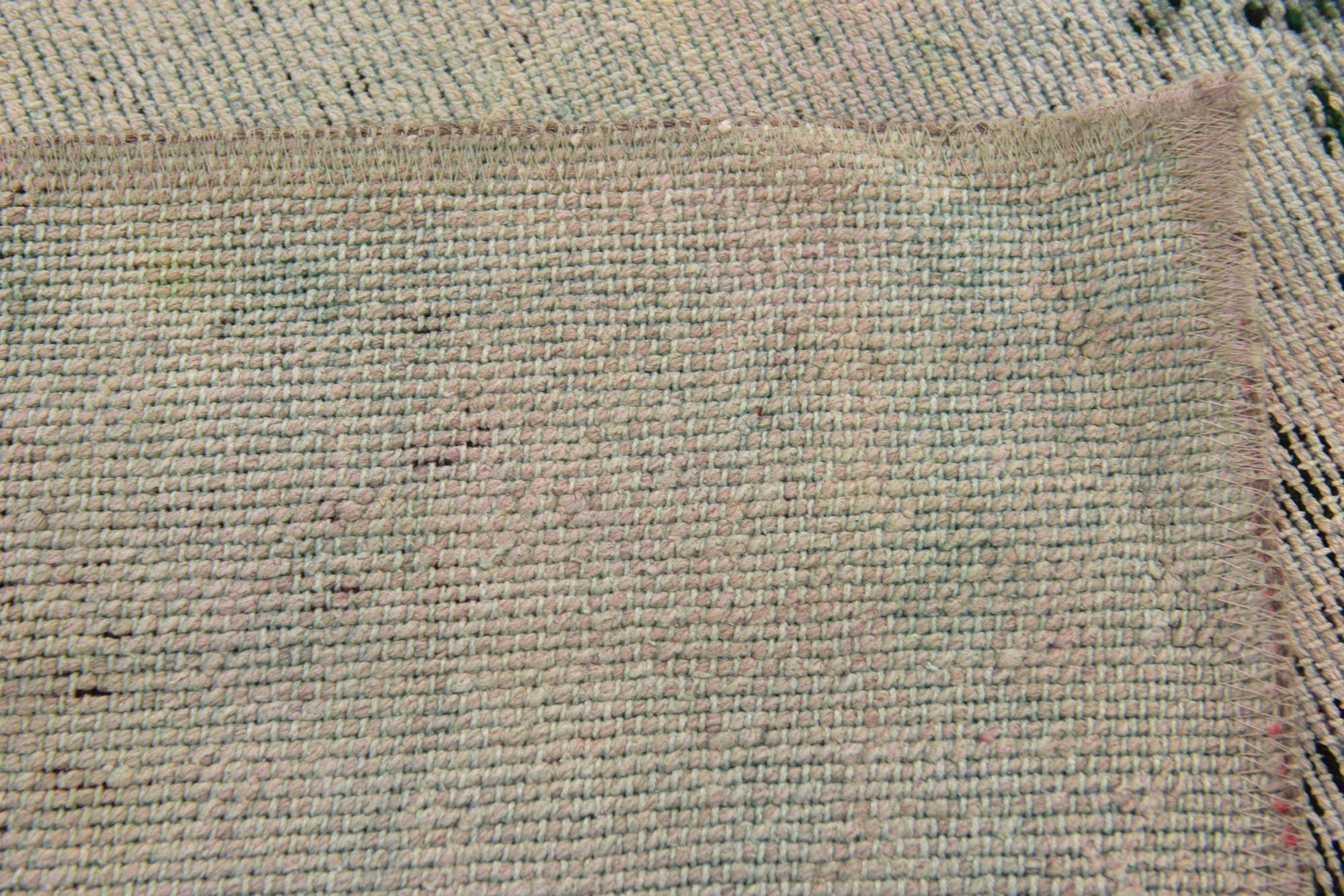 4' 8 x 6' 2 Hand Knotted Ultra Vintage Persian Wool Rug