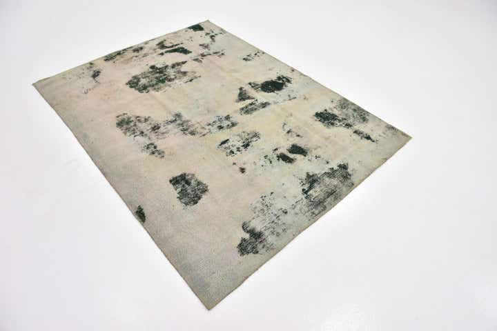 4' 8 x 6' 2 Hand Knotted Ultra Vintage Persian Wool Rug