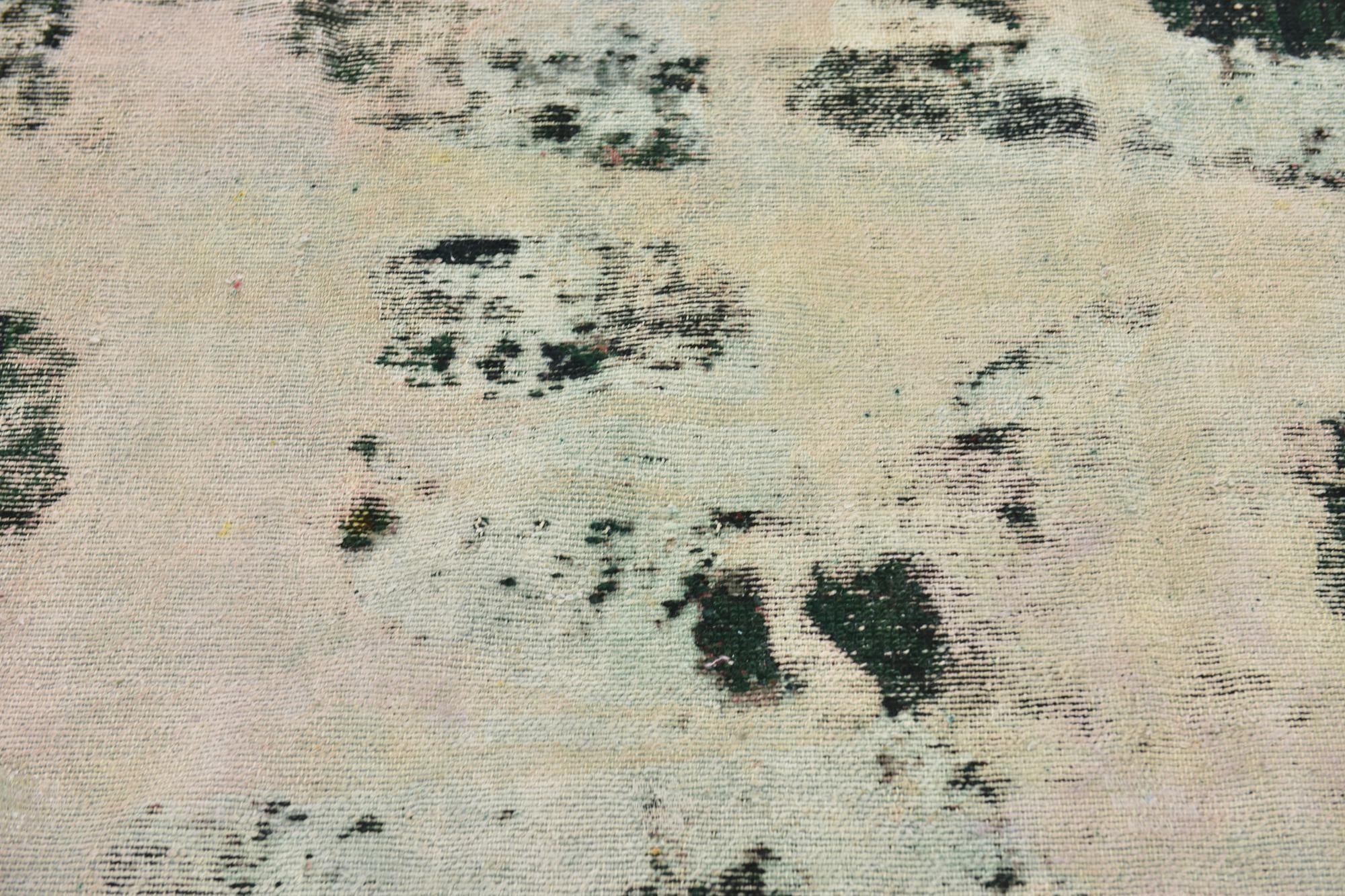 4' 8 x 6' 2 Hand Knotted Ultra Vintage Persian Wool Rug