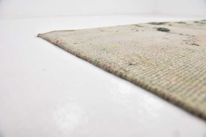 4' 8 x 6' 2 Hand Knotted Ultra Vintage Persian Wool Rug