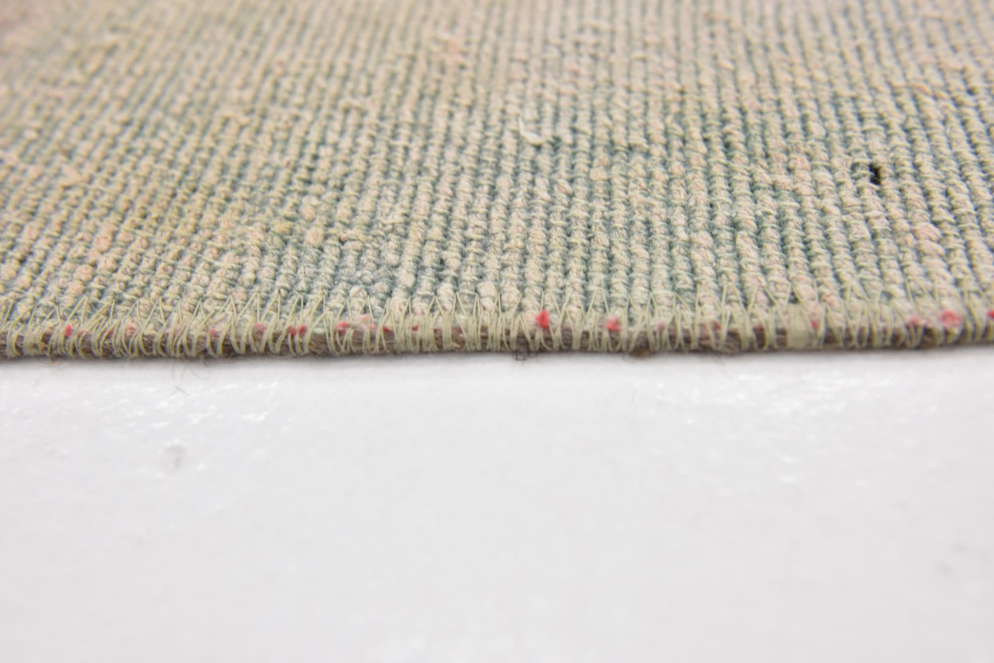 4' 8 x 6' 2 Hand Knotted Ultra Vintage Persian Wool Rug