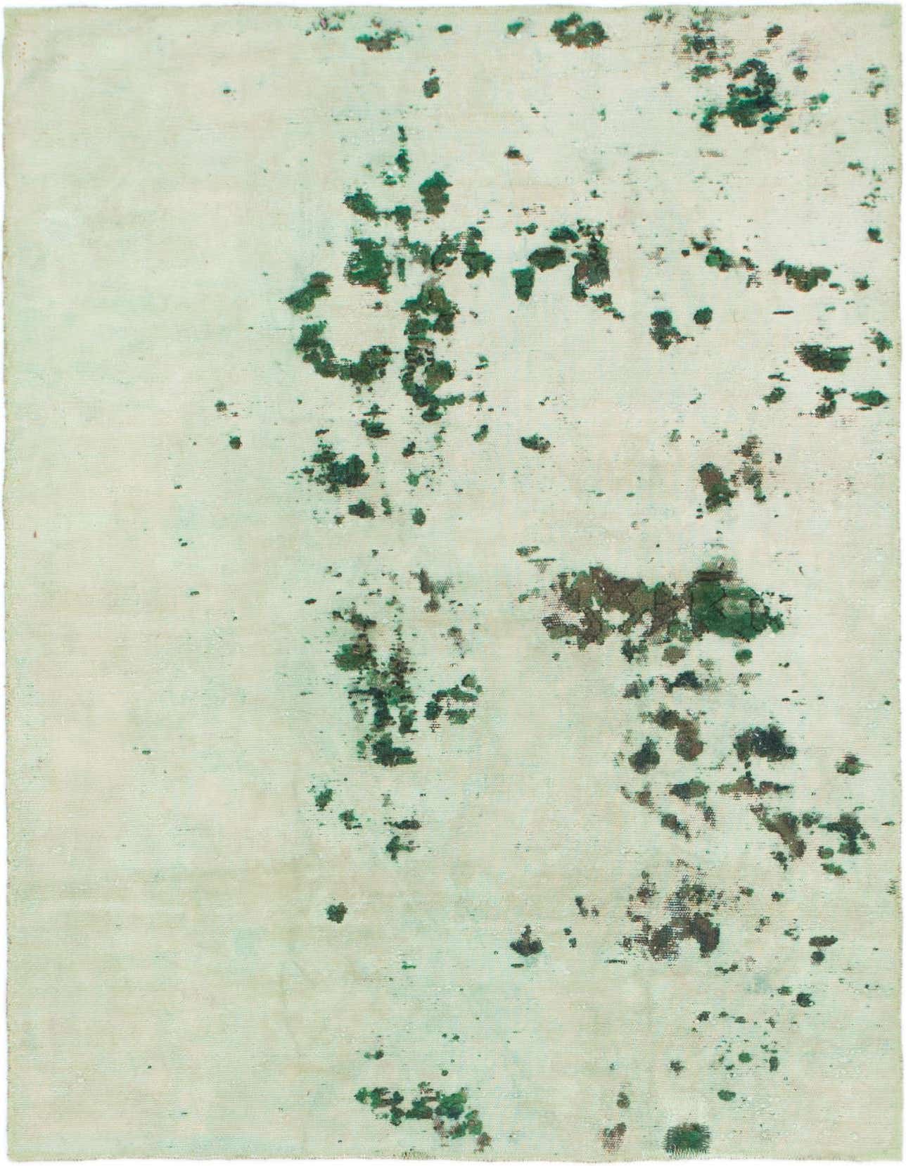 Primary image 4' x 5'  Hand Knotted Ultra Vintage Persian Wool Rug