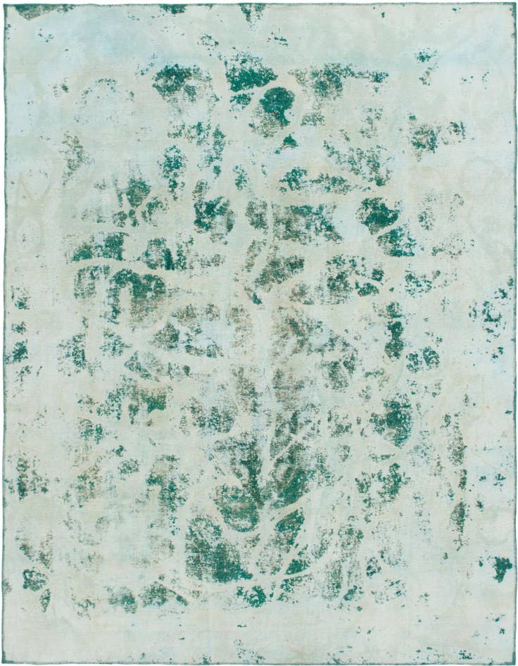 Detail image of 8' 8 x 11' 8 Hand Knotted Ultra Vintage Persian Wool Rug