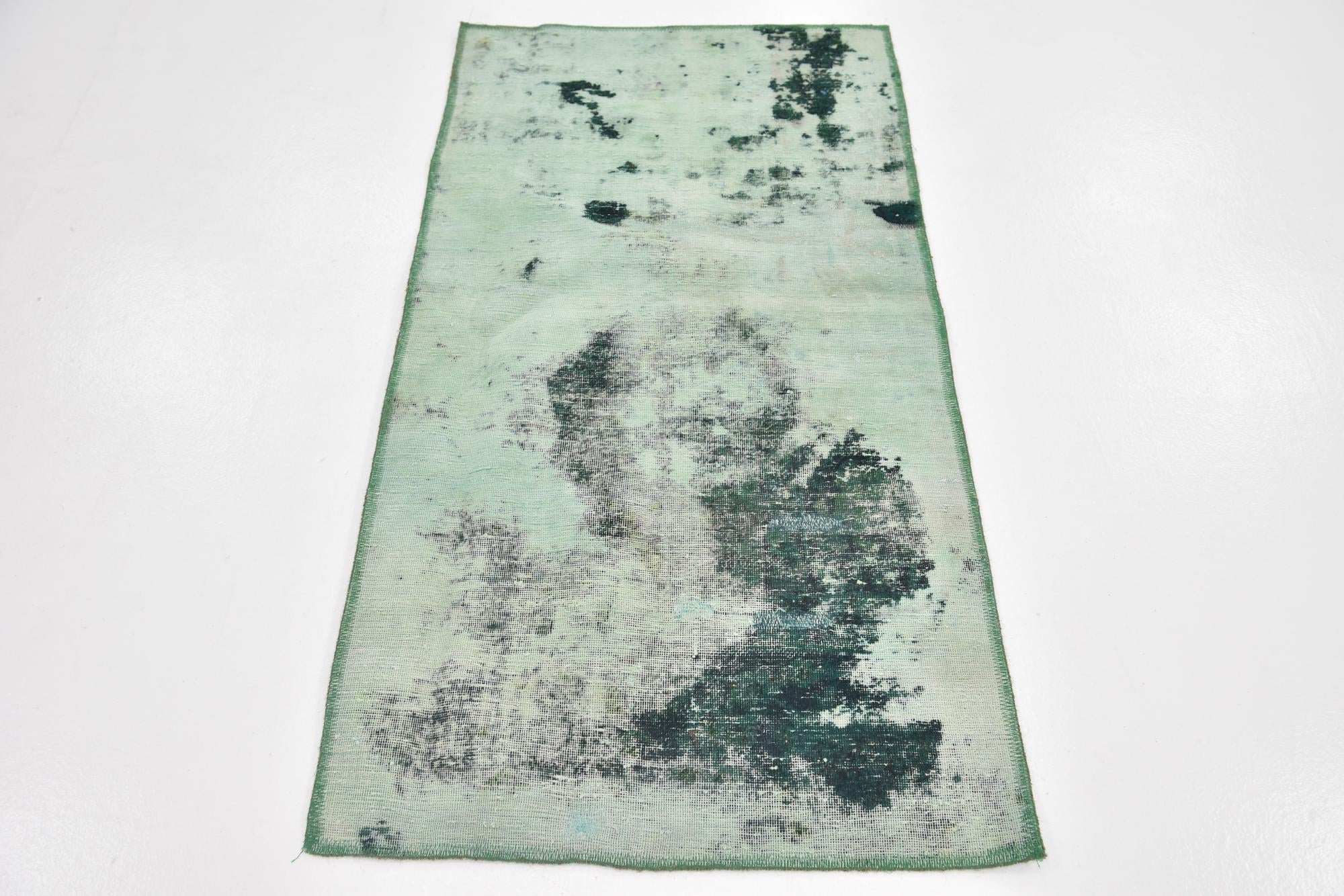 2' 7 x 4' 2 Hand Knotted Ultra Vintage Persian Wool Rug