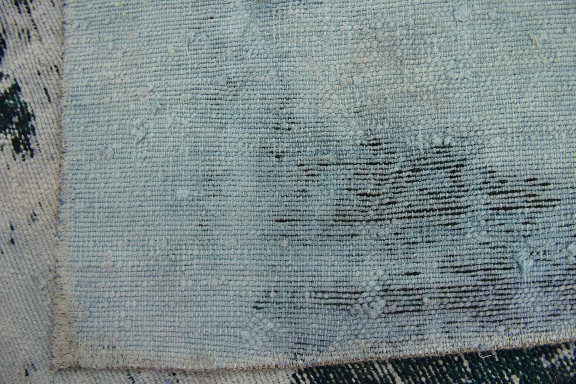 6' 5 x 8' 5 Hand Knotted Ultra Vintage Persian Wool Rug