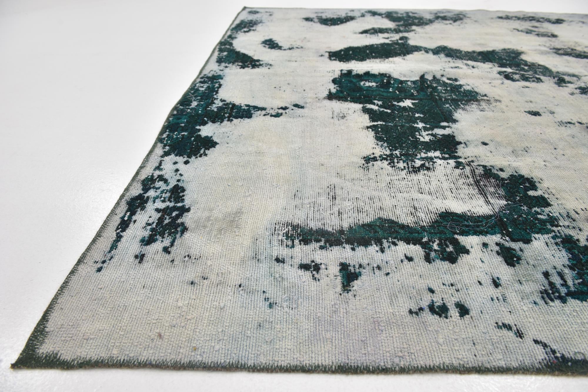 6' 5 x 8' 5 Hand Knotted Ultra Vintage Persian Wool Rug