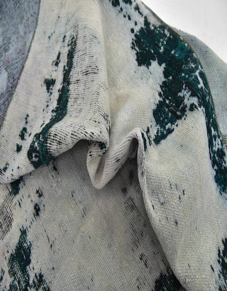 Detail image of 6' 5 x 8' 5  Hand Knotted Ultra Vintage Persian Wool Rug