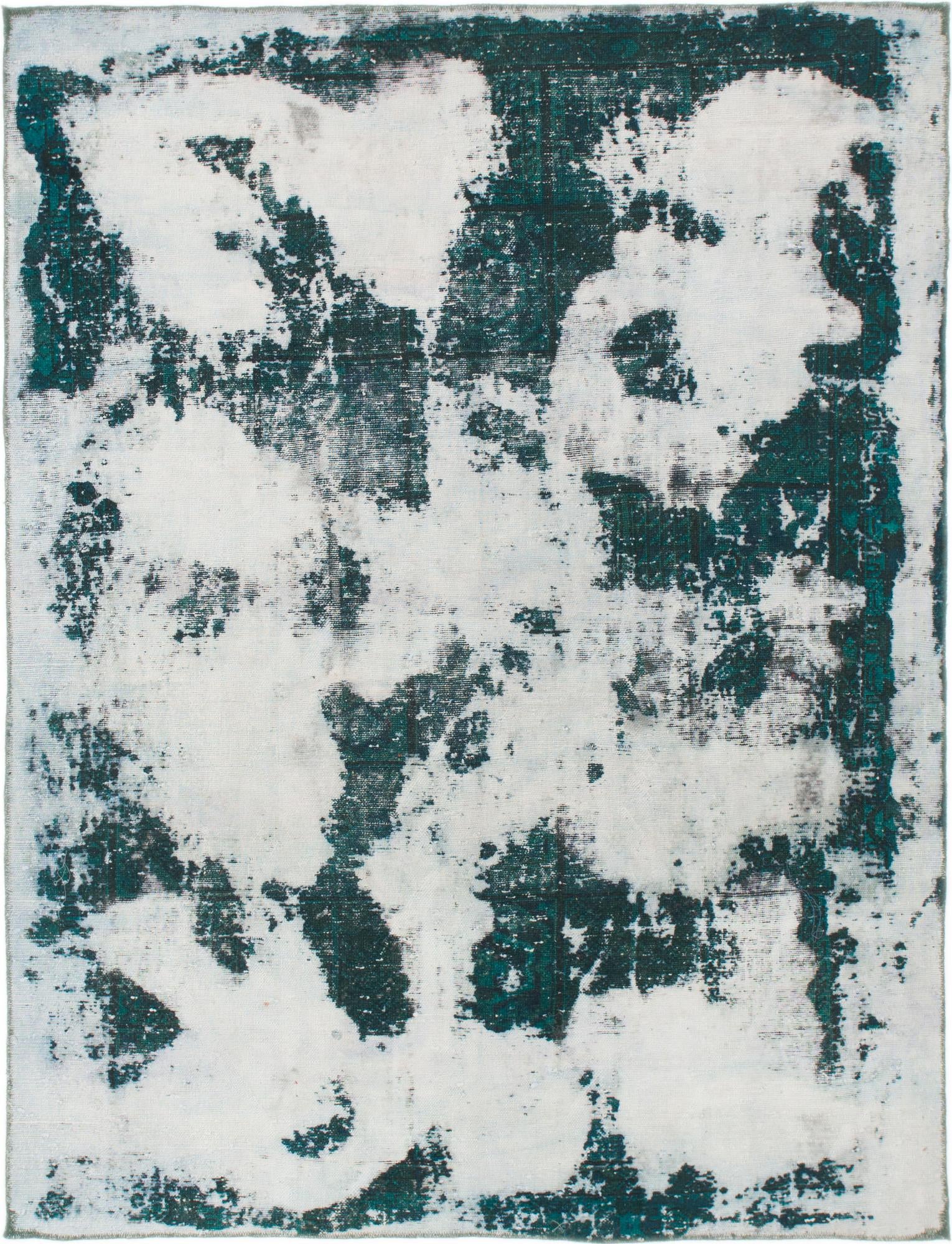 6' 5 x 8' 5 Hand Knotted Ultra Vintage Persian Wool Rug