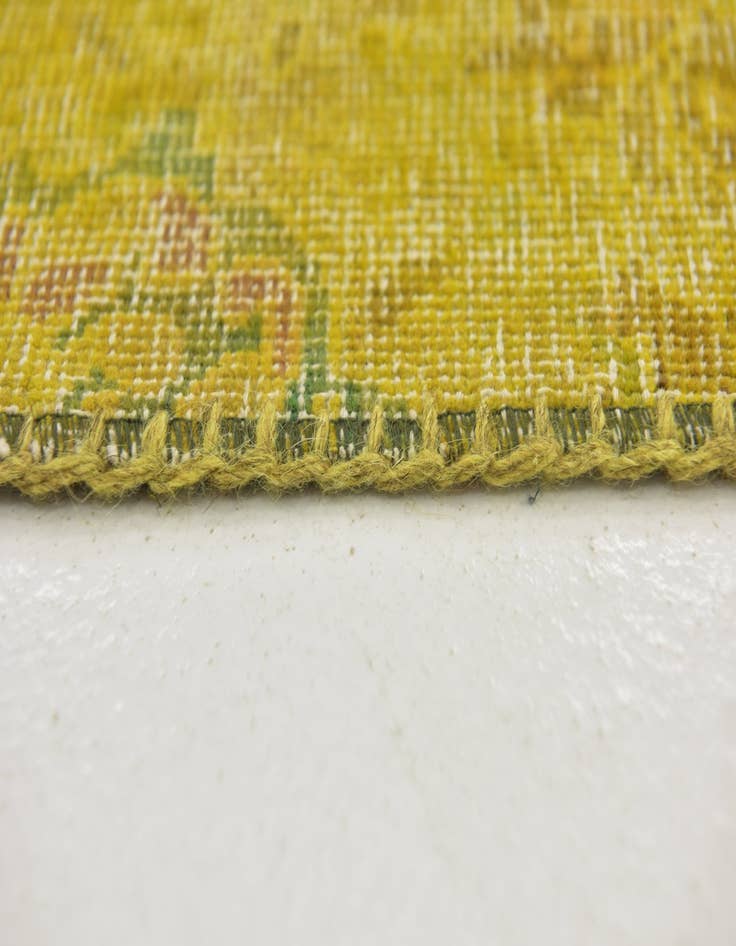 Detail image of 6' 10 x 10'  Hand Knotted Ultra Vintage Persian Wool Rug