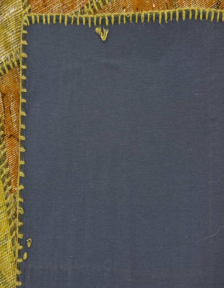 Detail image of 6' 10 x 10'  Hand Knotted Ultra Vintage Persian Wool Rug