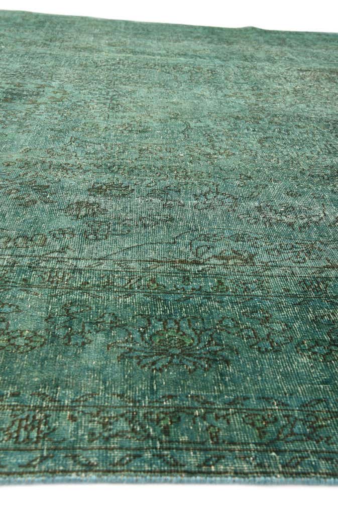 9' 8 x 13' 6 Hand Knotted Ultra Vintage Persian Wool Rug