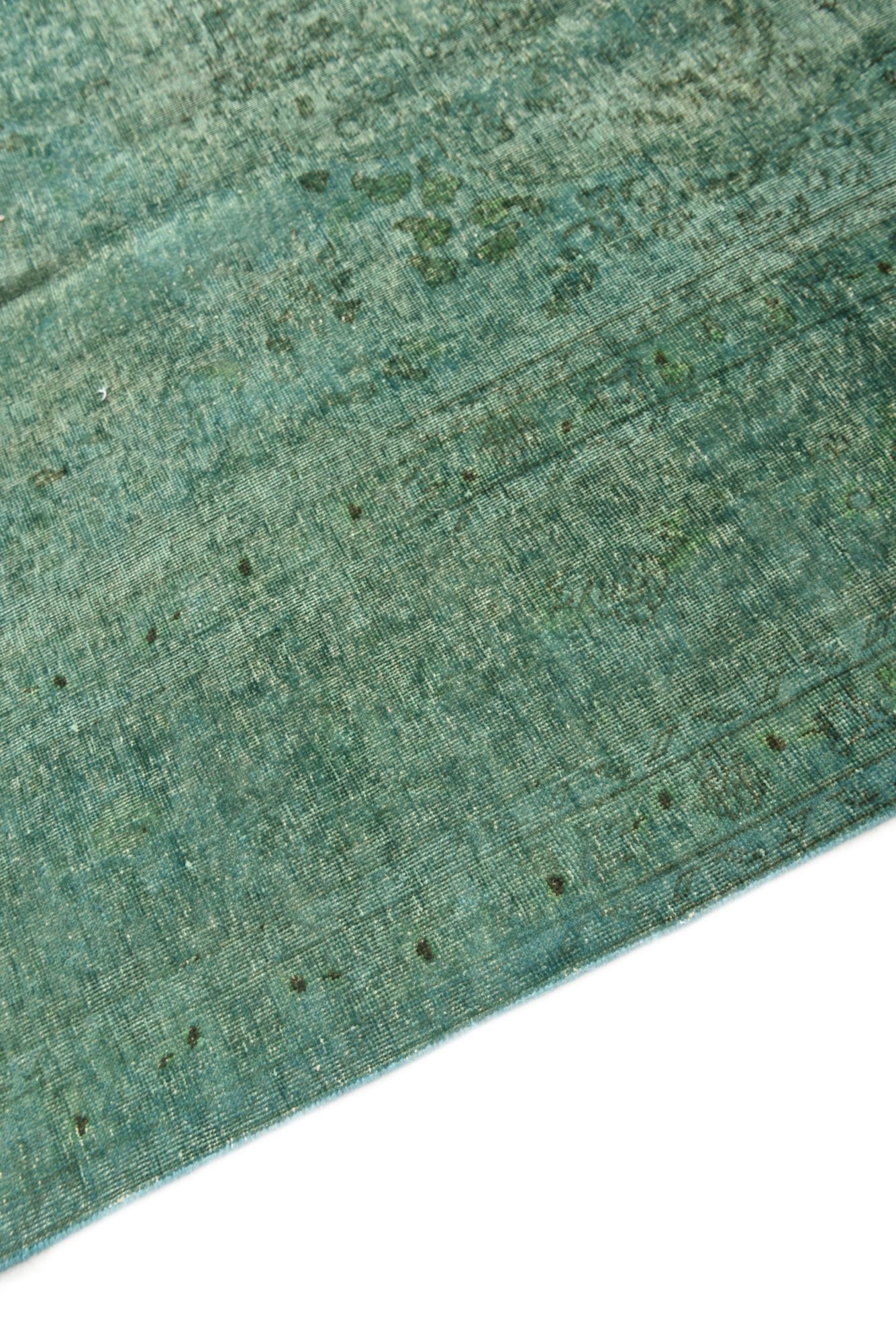 9' 8 x 13' 6 Hand Knotted Ultra Vintage Persian Wool Rug