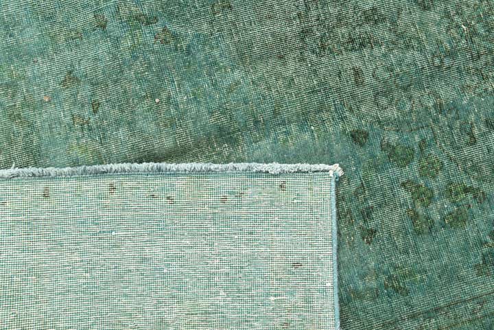 9' 8 x 13' 6 Hand Knotted Ultra Vintage Persian Wool Rug