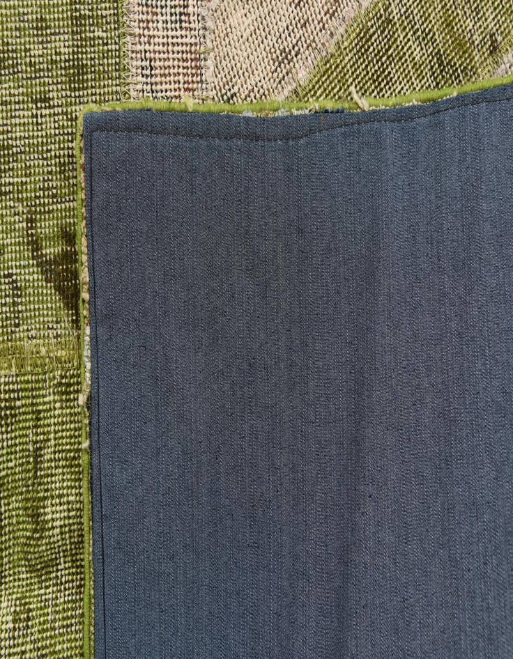 Detail image of 4' x 5' 10 Hand Knotted Ultra Vintage Persian Wool Rug