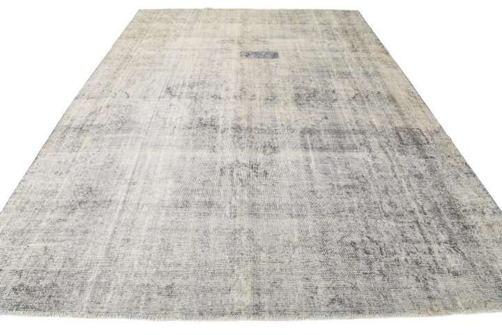 8' 6 x 12' Hand Knotted Ultra Vintage Persian Wool Rug